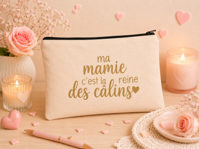 Trousse rangement pour mamie câlins