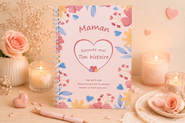 Album souvenir - Maman Raconte-moi ton histoire (adulte)