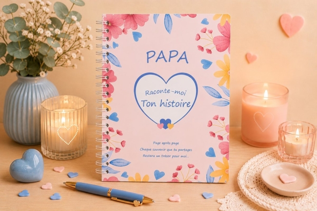 Album souvenir  - Papa Raconte-moi ton histoire (adulte)